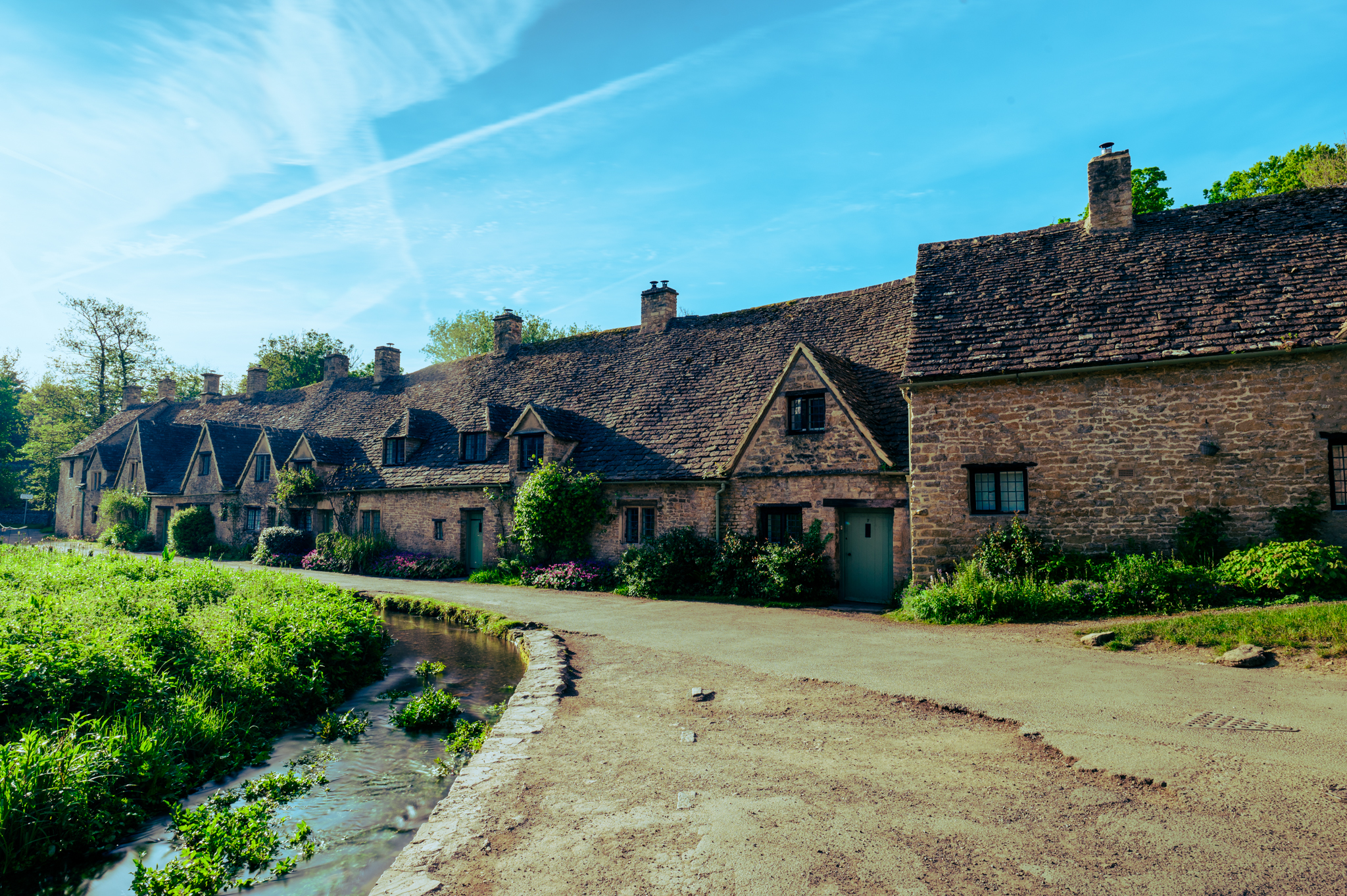 Arlington Row, Bibury, in the Cotswolds