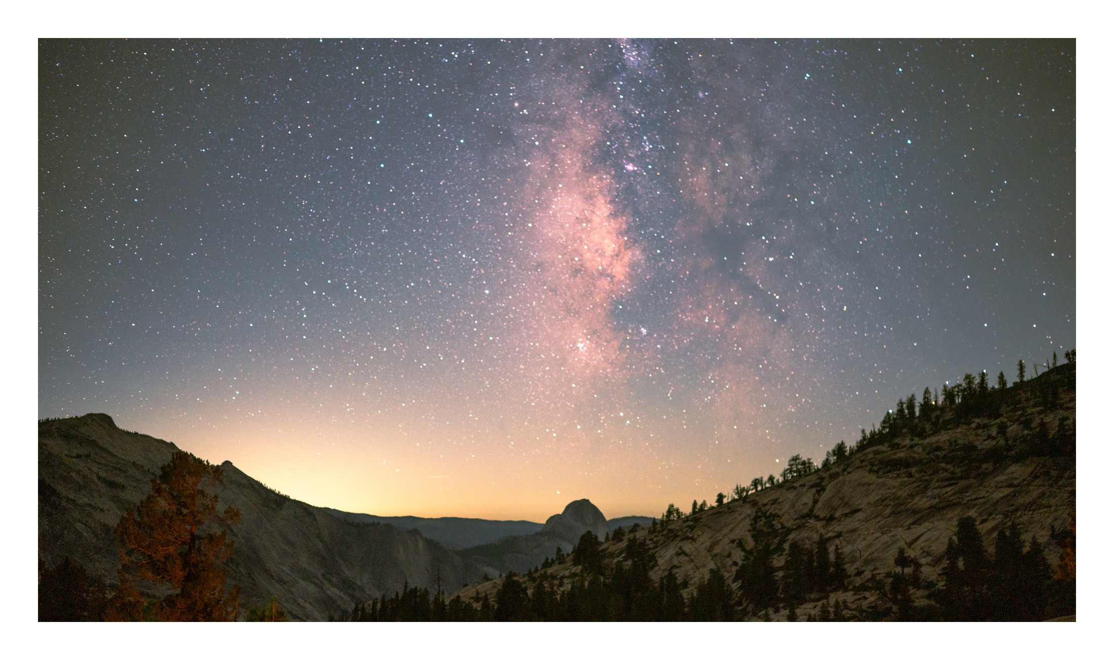 Milky Way at Yosemite National Park